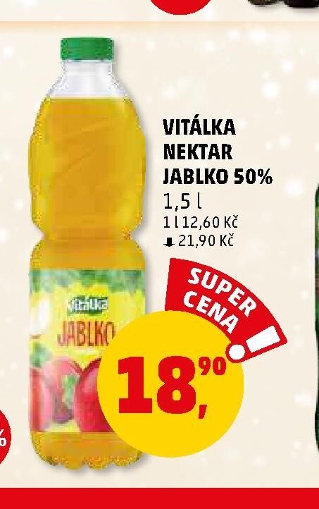 VITÁLKA NEKTAR JABLKO 50% - Penny Market aktualniletaky.eu