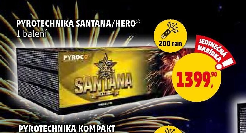 PYROTECHNIKA SANTANA/HERO* - Penny Market aktualniletaky.eu