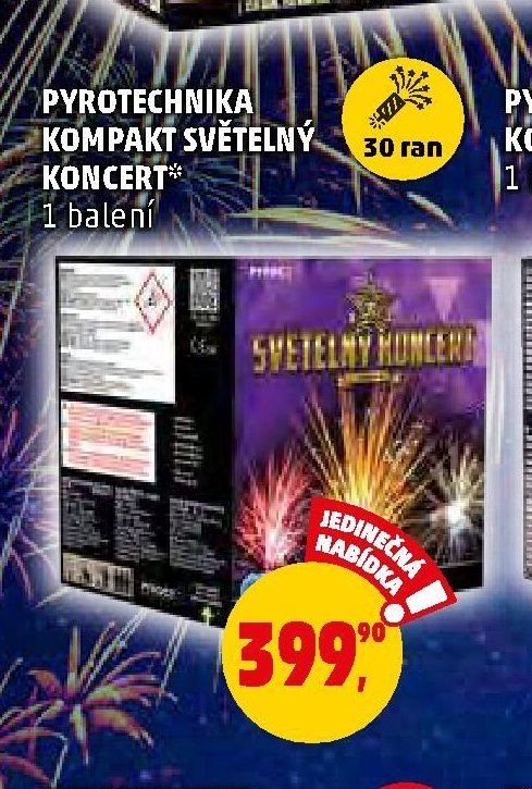 PYROTECHNIKA KOMPAKT SVĚTELNÝ KONCERT - Penny Market aktualniletaky.eu