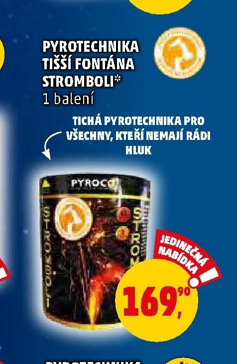 PYROTECHNIKA TIŠŠÍ FONTÁNA STROMBOLI - Penny Market aktualniletaky.eu