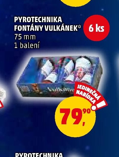 PYROTECHNIKA FONTÁNY VULKÁNEK - Penny Market aktualniletaky.eu
