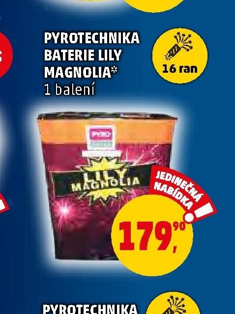 PYROTECHNIKA BATERIE LILY MAGNOLIA - Penny Market aktualniletaky.eu