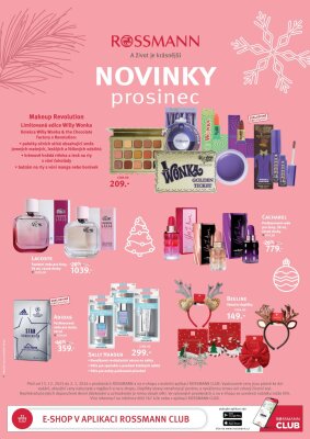 aktuální leták ROSSMANN drogerie 13.12.2023-2.1.2024