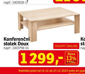 Konferenční stolek Doux