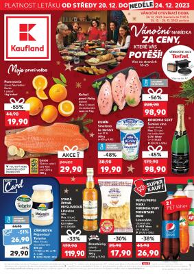 aktuální leták Kaufland 20.12.2023-24.12.2023