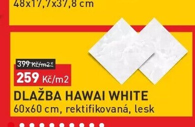 DLAŽBA HAWAI WHITE