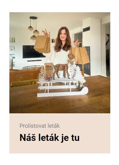 Náš leták je tu