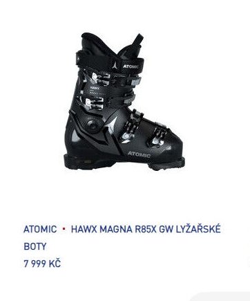 ATOMIC - HAWX MAGNA R85X GW LYŽAŘSKÉ BOTY