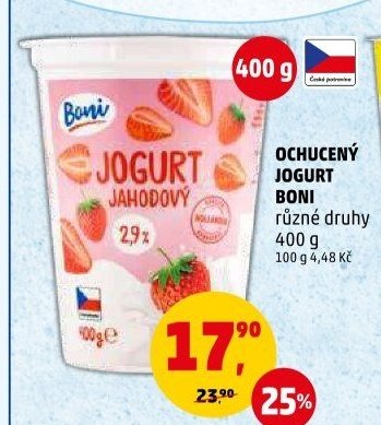OCHUCENÝ JOGURT BONI 400 g - Penny Market aktualniletaky.eu
