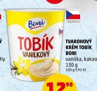 TVAROHOVÝ KRÉM TOBÍK BONI 130 g - Penny Market aktualniletaky.eu