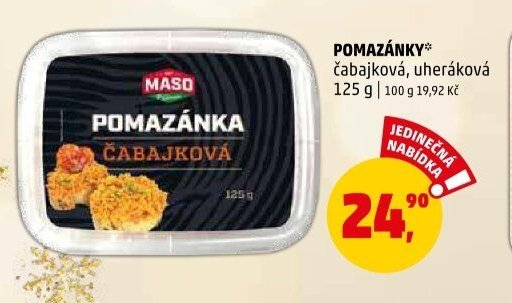 POMAZÁNKA ČABAJKOVÁ 125 g - Penny Market aktualniletaky.eu