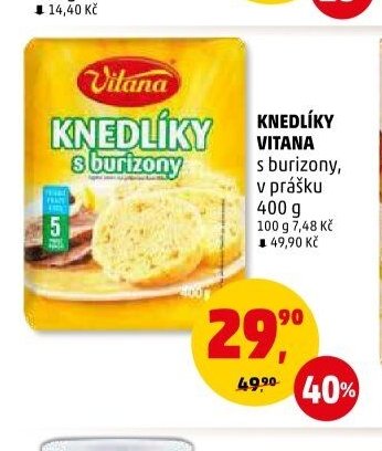 Knedlíky Vitana - Penny Market aktualniletaky.eu