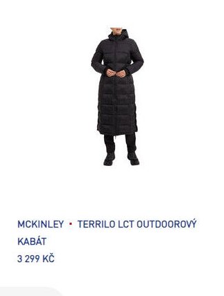 MCKINLEY • TERRILO LCT OUTDOOROVÝ KABÁT
