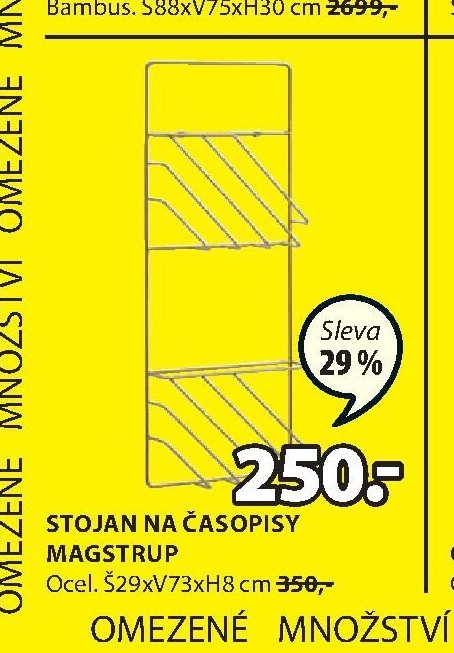 STOJAN NA ČASOPISY MAGSTRUP - Jysk aktualniletaky.eu