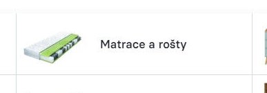 Matrace a rošty