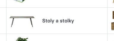 Stoly a stolky