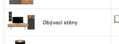 Obývací stěny