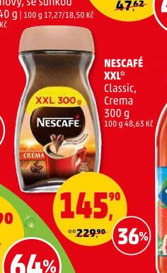 Nescafé XXL Classic, Crema 300 g - Penny Market aktualniletaky.eu