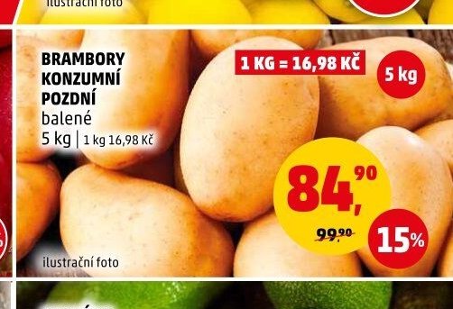 BRAMBORY KONZUMNÍ POZDNÍ - Penny Market aktualniletaky.eu