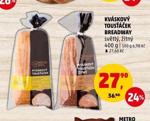 KVÁSKOVÝ TOUSTÁČEK BREADWAY - Penny Market aktualniletaky.eu
