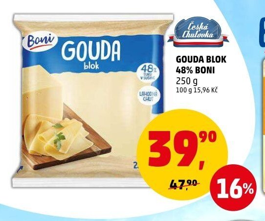 GOUDA BLOK 48% BONI - Penny Market aktualniletaky.eu