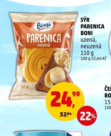 SÝR PARENICA BONI uzená, neuzená - Penny Market aktualniletaky.eu