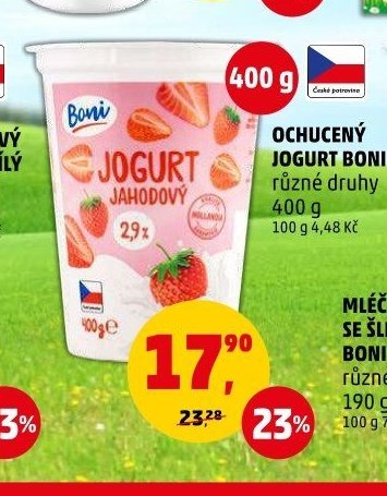 OCHUCENÝ JOGURT BONI různé druhy - Penny Market aktualniletaky.eu