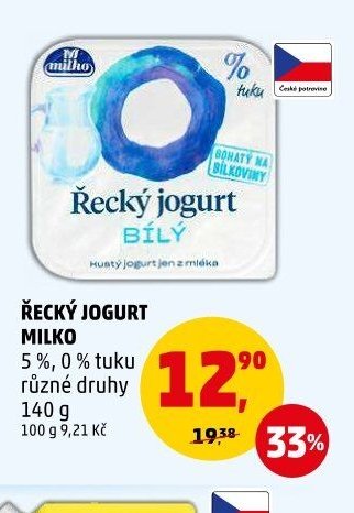 ŘECKÝ JOGURT MILKO - Penny Market aktualniletaky.eu