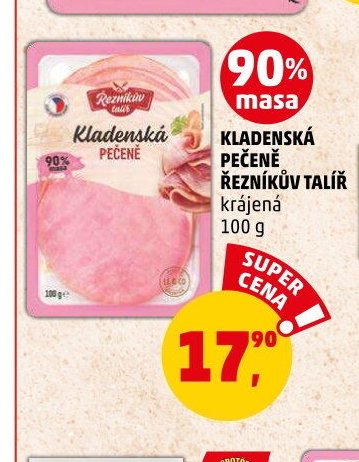 KLADENSKÁ PEČENĚ ŘEZNÍKŮV TALÍŘ krájený 100 g - Penny Market aktualniletaky.eu