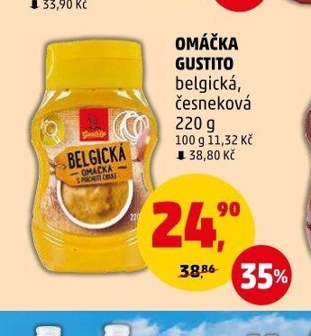 OMÁČKA GUSTITO belgická, česneková - Penny Market aktualniletaky.eu