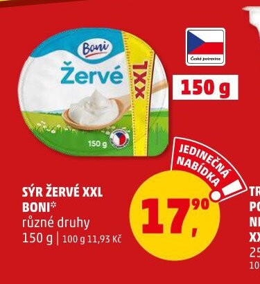 SÝR ŽERVÉ XXL BONI - Penny Market aktualniletaky.eu