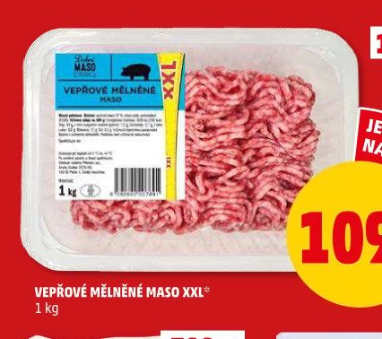 VEPŘOVÉ MĚLNĚNÉ MASO XXL 1 kg - Penny Market aktualniletaky.eu