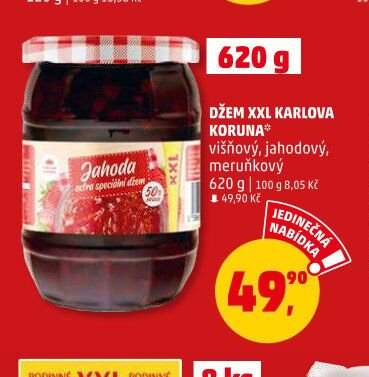 DŽEM XXL KARLOVA KORUNA 620 g - Penny Market aktualniletaky.eu