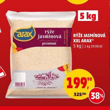 RÝŽE JASMÍNOVÁ XXL ARAX 5 kg - Penny Market aktualniletaky.eu