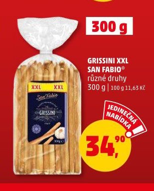 GRISSINI XXL SAN FABIO - Penny Market aktualniletaky.eu