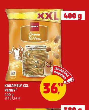 KARAMELY XXL PENNY 400 g - Penny Market aktualniletaky.eu
