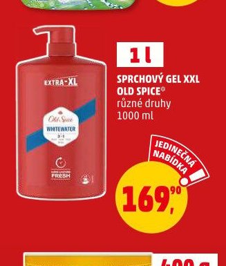 SPRCHOVÝ GEL XXL OLD SPICE - Penny Market aktualniletaky.eu