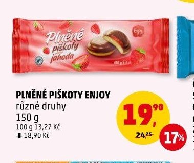 Plněné piškoty Enjoy - Penny Market aktualniletaky.eu