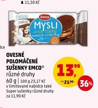 Ovesné polomáčené sušenky Emco - Penny Market aktualniletaky.eu
