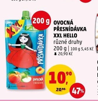 Ovocná přesnídávka XXL Hello - Penny Market aktualniletaky.eu