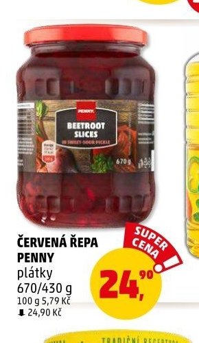 ČERVENÁ ŘEPA PENNY - Penny Market aktualniletaky.eu