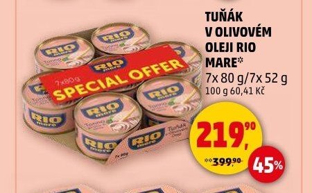 TUŇÁK V OLIVOVÉM OLEJI RIO MARE - Penny Market aktualniletaky.eu