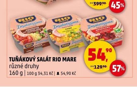 TUŇÁKOVÝ SALÁT RIO MARE - Penny Market aktualniletaky.eu