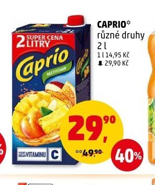 Caprio různé druhy - Penny Market aktualniletaky.eu
