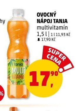 Ovocný nápoj Tanja multivitamin - Penny Market aktualniletaky.eu