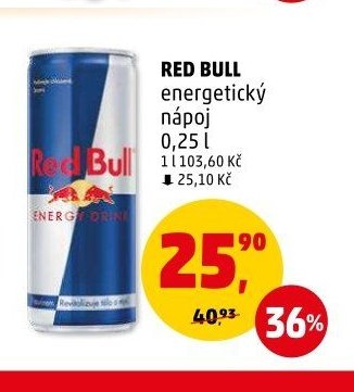 Red Bull energetický nápoj - Penny Market aktualniletaky.eu