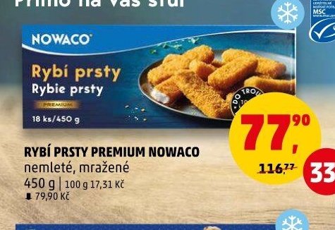 RYBÍ PRSTY PREMIUM NOWACO - Penny Market aktualniletaky.eu