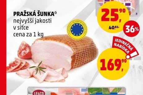 PRAŽSKÁ ŠUNKA nejvyšší jakosti - Penny Market aktualniletaky.eu