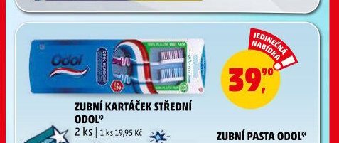 Zubní kartáček střední Odol - Penny Market aktualniletaky.eu