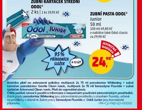 Zubní pasta Odol Junior - Penny Market aktualniletaky.eu